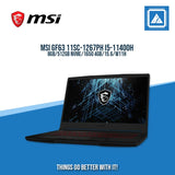 MSI GF63 11SC-1267PH I5-11400H/8GB/512GB NVME/1650 4GB | BEST FOR GAMING AND AUTOCAD LAPTOP