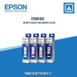 EPSON 003INK BOTTLE  BLACK|CYAN|MAGENTA|YELLOW