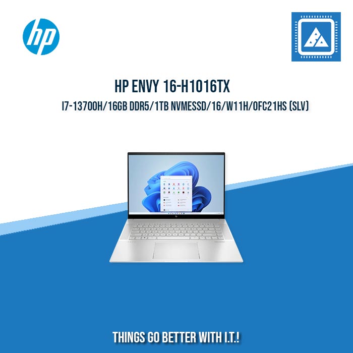 HP ENVY 16-H1016TX i7-13700H/16GB DDR5/1TB NVMeSSD\ BEST FOR FREELANCERS AND STUDENT LAPTOP