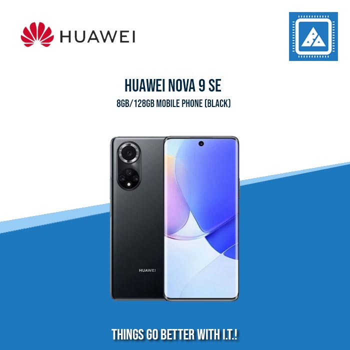 HUAWEI NOVA 9 SE 8GB/128GB MOBILE PHONE (BLACK)