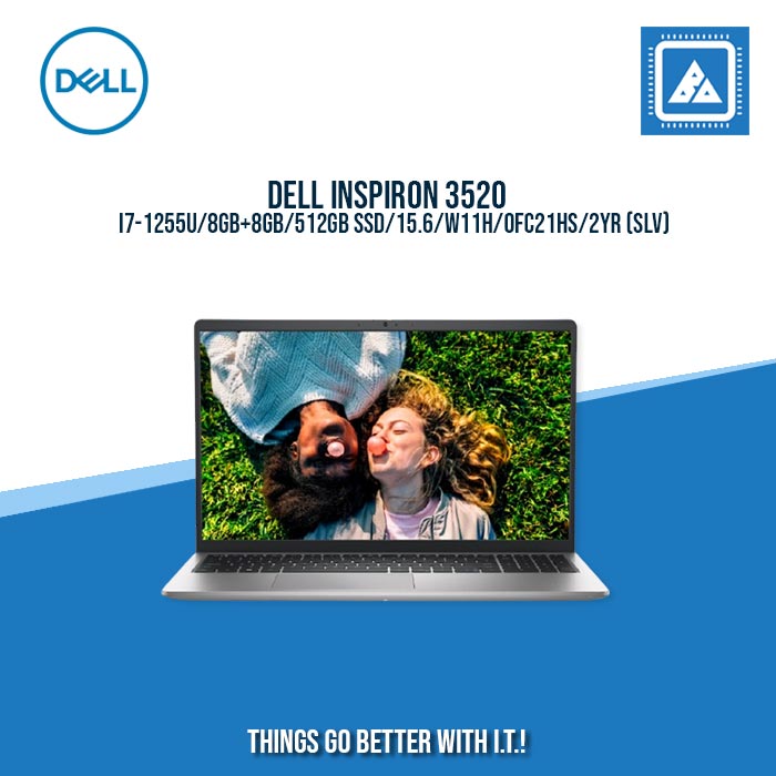 DELL INSPIRON 3520 I7-1255U/8GB+8GB/512GB SSD/15.6/W11H/BEST FOR STUDENTS AND FREELANCERS LAPTOP
