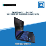 THUNDEROBOT E1 | i5 Laptop 11th Gen | 16GB DDR4 | 512GB SSD | Windows 11 PRO