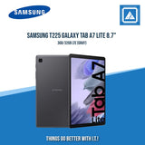 SAMSUNG T225 GALAXY TAB A7 LITE 8.7" 3GB/32GB LTE (GRAY)