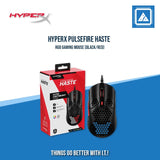HYPERX PULSEFIRE HASTE RGB GAMING MOUSE