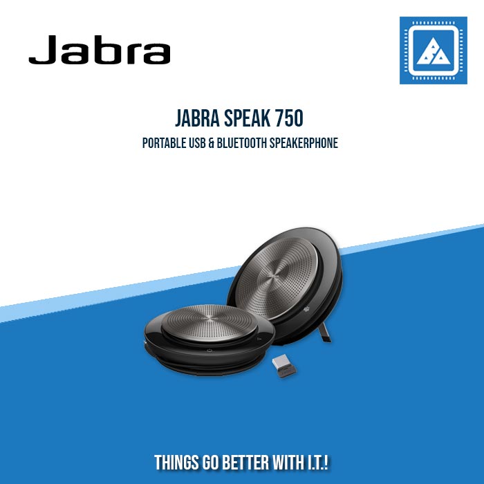JABRA SPEAK 750 PORTABLE USB & BLUETOOTH SPEAKERPHONE