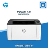 HP LASERJET 107W MONO PRINTER (4ZB78A)