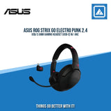 ASUS ROG STRIX GO ELECTRO PUNK 2.4 USB/3.5MM GAMING HEADSET (USB-C) W/ ANC