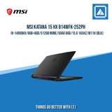 MSI KATANA 15 HX B14WFK-252PH I9-14900HX/8GB+8GB/512GB NVME | BEST FOR GAMING LAPTOP
