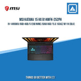 MSI KATANA 15 HX B14WFK-252PH I9-14900HX/8GB+8GB/512GB NVME | BEST FOR GAMING LAPTOP