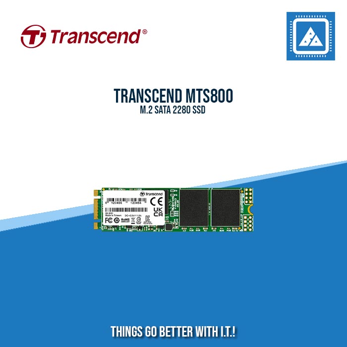 TRANSCEND 256GB M.2 SATA MTS800 2280 SSD