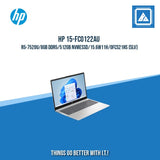 HP 15-FC0122AU R5-7520U/8GB DDR5/512GB NVMeSSD | BEST FOR STUDENT AND FREELANCERS LAPTOP