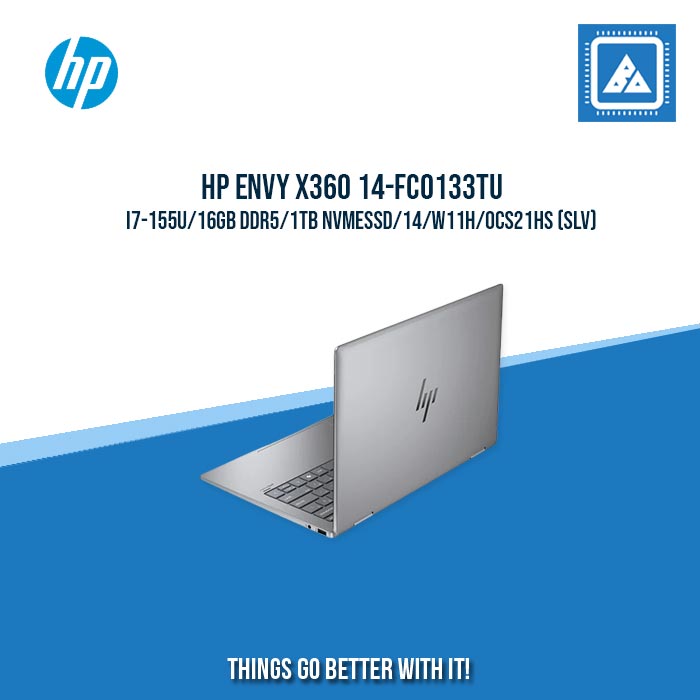 HP ENVY x360 14-FC0133TU i7-155U/16GB DDR5/1TB NVMeSSD | BEST FOR FREELANCER LAPTOP