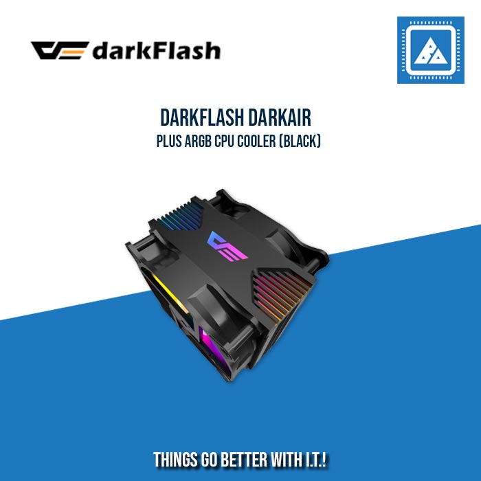 DARKFLASH DARKAIR PLUS ARGB CPU COOLER (BLACK)