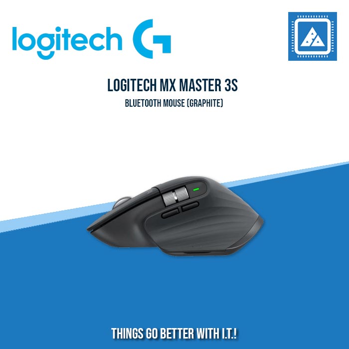 LOGITECH MX MASTER 3S BLUETOOTH MOUSE (GRAPHITE)