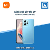 XIAOMI REDMI NOTE 12 6.67" 6GB/128GB DUAL SIM MOBILE PHONE (BLUE)