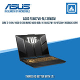 ASUS FX607VU-RL138WSM CORE 5-210H/16GB/512GB NVME/4050 6GB | BEST FOR GAMING AND EDITING LAPTOP