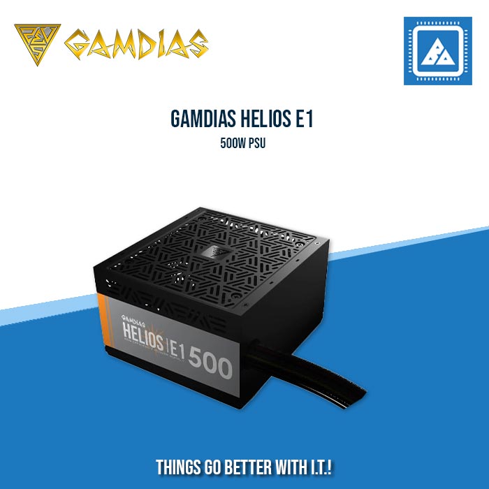 GAMDIAS HELIOS E1 500W PSU BlueArm Computer Store gamdias-helios-e1-500w-psu-bluearm-computer-store