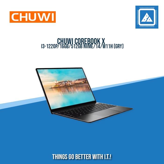 CHUWI COREBOOK X I3-1220P/16GB/512GB NVME/14/W11H/ BEST FOR