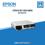 EPSON EB-W51 4000 LUMENS WXGA PROJECTOR