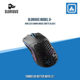 GLORIOUS MODEL O- GAMING MOUSE (MATTE BLACK/MATTE WHITE)