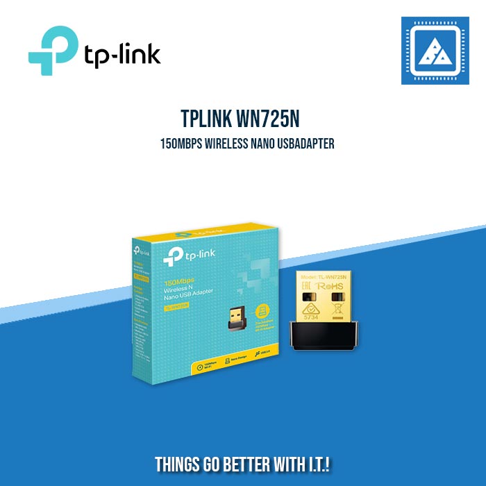 TP-LINK WN725N 150MBPS WIRELESS NANO USB ADAPTER