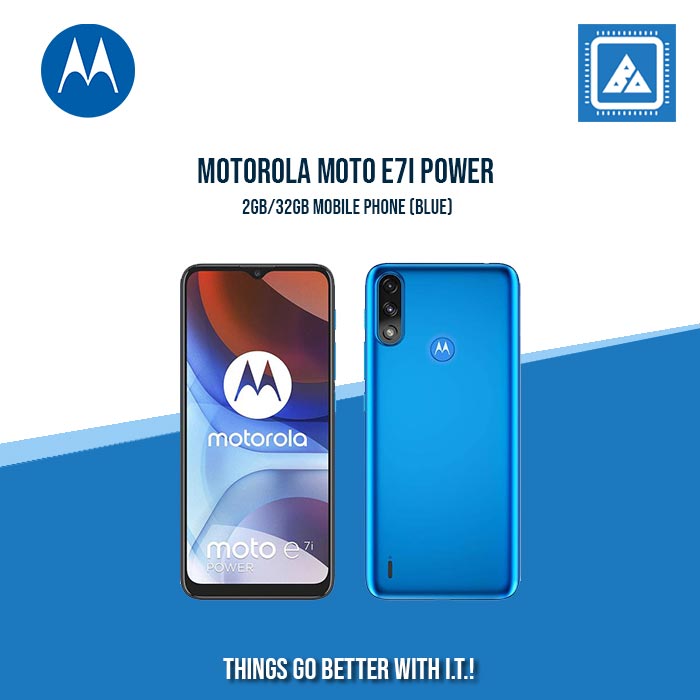 MOTOROLA MOTO E7I POWER 2GB/32GB MOBILE PHONE (BLUE)