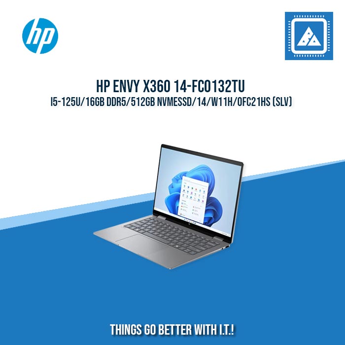 HP ENVY x360 14-FC0132TU i5-125U/16GB DDR5/512GB NVMeSSD | BEST FOR STUDENTS AND FREELANCERS