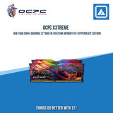 OCPC X3TREME RGB 16GB DDR4-3600MHZ (2*8GB) W/HEATSINK MEMORY KIT (BLACK/GOLD|HYPERBEAST EDITION)