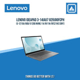 LENOVO IDEAPAD 3-14IAU7 82RJ00FCPH I3-1215U/8GB/512GB NVME | BEST FOR STUDENTS LAPTOP