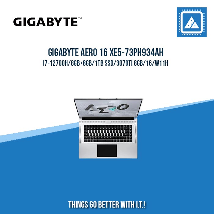 GIGABYTE AERO 16 XE5-73PH934AH I7-12700H/8GB+8GB/1TB SSD/3070TI 8GB| BEST FOR AUTOCAD AND GAMING