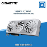 GIGABYTE RTX 4070TI 12GB 192BIT GDDR6X AERO OCV2 (HDMI, 3XDP)