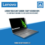 LENOVO YOGA SLIM7 CARBON-13IAP7-82U9001QPH I5-1240P/8GB/512GB NVME | BEST FOR STUDENTS LAPTOP