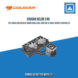 COUGAR HELOR 240 TGB AIO CPU-LIQUID COOLER