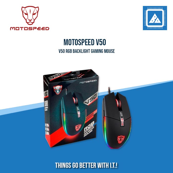 MOTOSPEED V50 RGB BACKLIGHT GAMING MOUSE