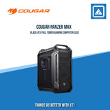 COUGAR  PANZER MAX BLACK  ATX FULL TOWER GAMING COMPUTER CASE