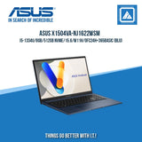 ASUS X1504VA-NJ1622WSM I5-1334U/8GB/512GB NVME | BEST FOR STUDENTS AND FREELANCERS LAPTOP