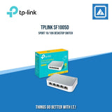 TPLINK SF1005D 5PORT 10/100 DESKSTOP SWITCH