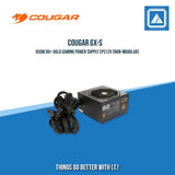 COUGAR PSU GX-S 80 PLUS GOLD / 650W | 750W / FIXED OUTPUT CABLE