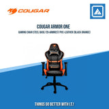 COUGAR ARMOR ONE EVA GAMING CHAIR STEEL BASE/2D-ARMREST/PVC-LEATHER