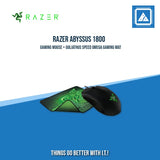 RAZER ABYSSUS 1800 GAMING MOUSE + GOLIATHUS SPEED OMEGA GAMING MAT
