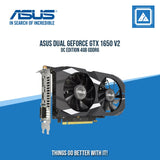 ASUS GTX 1650 4096MB 128BIT GDDR6 DUAL-O4GD6-P-V2 (DVI, HDMI, DP)