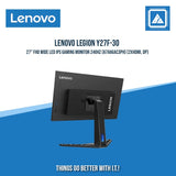 LENOVO LEGION Y27F-30 27" FHD WIDE LED IPS GAMING MONITOR 240HZ (67A6GAC3PH) (2XHDMI, DP)