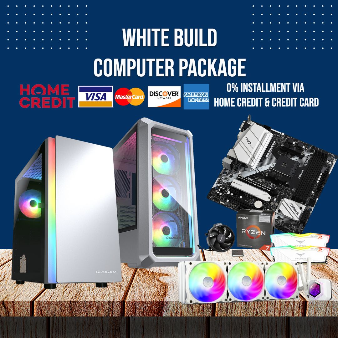 AMD RYZEN 7 5700G Intermediate Package White Build