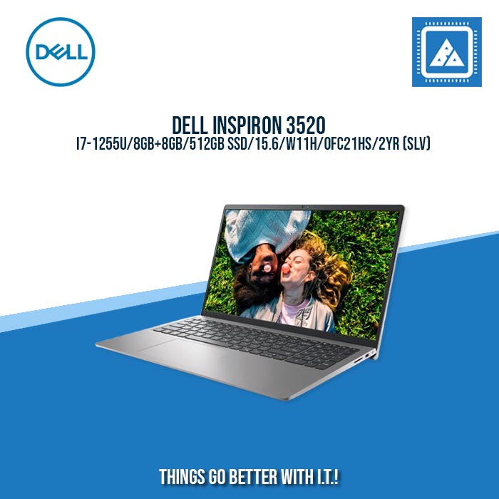 DELL INSPIRON 3520 I7-1255U/8GB+8GB/512GB SSD/15.6/W11H/BEST FOR STUDENTS AND FREELANCERS LAPTOP