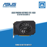 ASUS GTX 1650 4096MB 128BIT GDDR6 PHOENIX OC V2 PH-O4GD6-P-V2 (DVI, HDMI, DP)