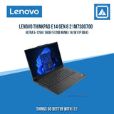 LENOVO THINKPAD E14 GEN 6 21M7S00700 ULTRA 5-125U/16GB/512GB NVME | BEST FOR STUDENTS AND FREELANCERS LAPTOP