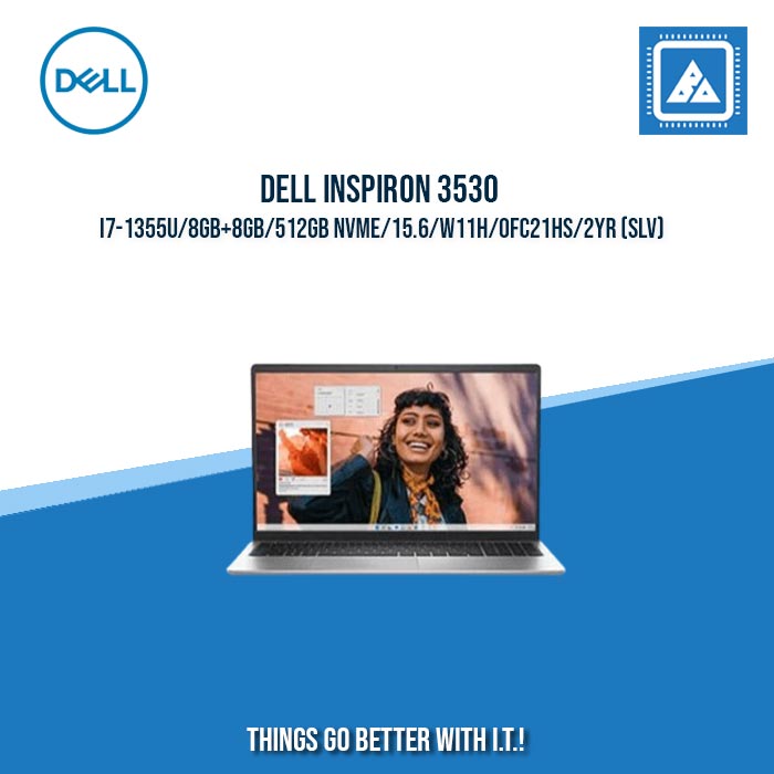 DELL INSPIRON 3530 I7-1355U/8GB+8GB/1TB NVME | BEST FOR STUDENT AND FREELANCER LAPTOP