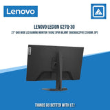 LENOVO LEGION G27Q-30 27" QHD WIDE LED GAMING MONITOR 165HZ SPKR WLMNT (66E8GAC2PH) (2XHDMI, DP)
