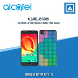 ALCATEL A5 5085I LED EDITION 5.2" 3GB/16GB 4G LTE MOBILE PHONE (BLACK)
