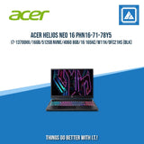 ACER HELIOS NEO 16 PHN16-71-78Y5 I7-13700HX/16GB/512GB NVME/4060 8GB | BEST FOR AUTOCAD AND GAMING LAPTOP